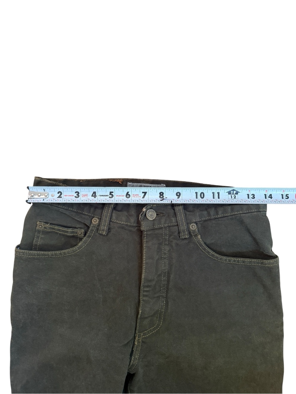 Guess‎ by Georges Marciano Vintage 90s Green Jeans Straight Leg 28 x 33 - Picture 5 of 8